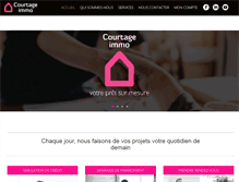 Tablet Screenshot of courtageimmo.net